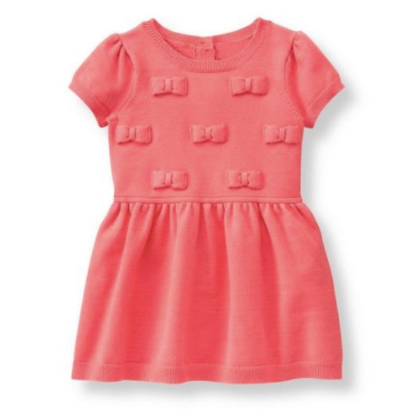 janie and jack bow sleeve dress